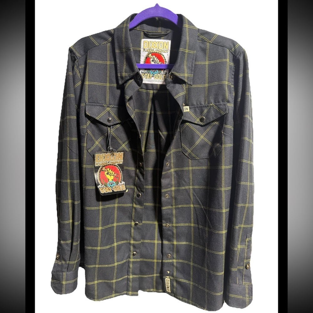 DIXXON FLANNEL WOMAN'S Small ‘STAY GOLD Size Small AA-24